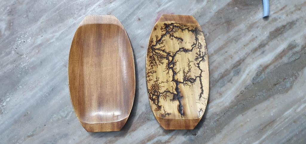 Wooden Resin Tray